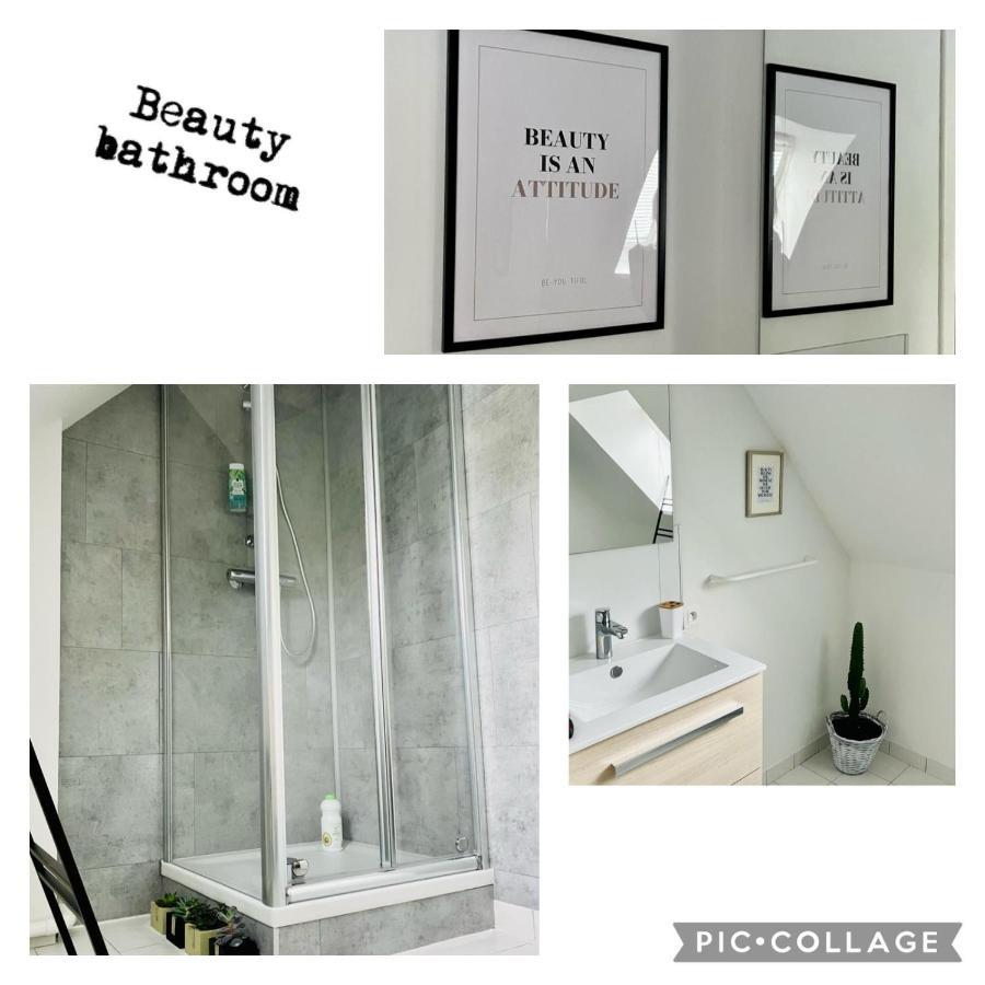 Maison Familiale Dans Une Rue Paisible Gouville-sur-Mer Esterno foto